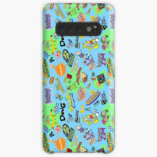 ¡Nicktoons hawaiano Print-a-Palooza! Funda rígida para Samsung Galaxy