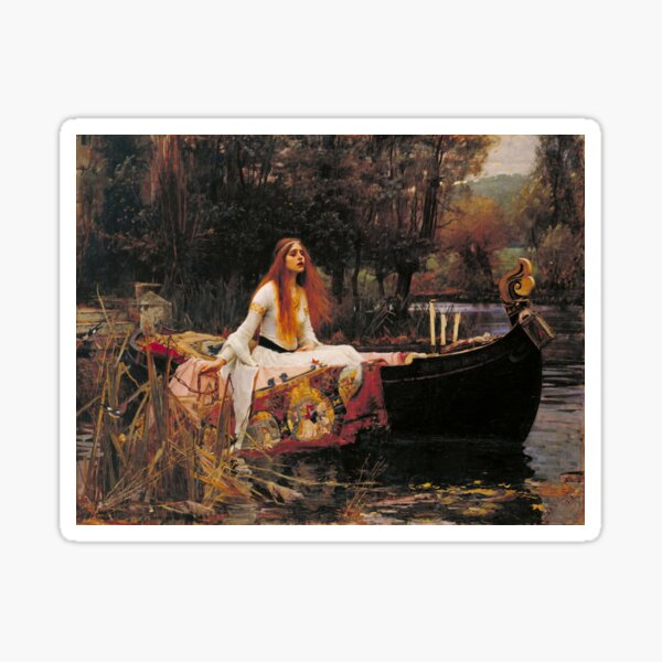 Item preview, The Lady of Shalott (Waterhouse) designed and sold by ArtHistorical.
