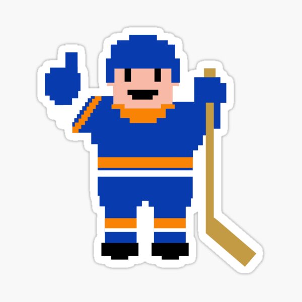 New York East Hockey Player Sticker