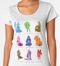 Jeder ist eine Prinzessin Premium Rundhals-Shirt