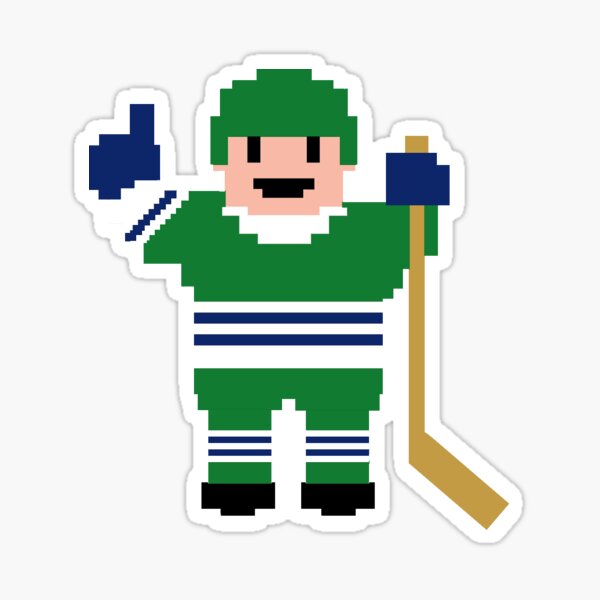 Hartford Hockey Player Sticker