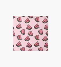 Kawaii Wassermelonen-Muster Galeriedruck
