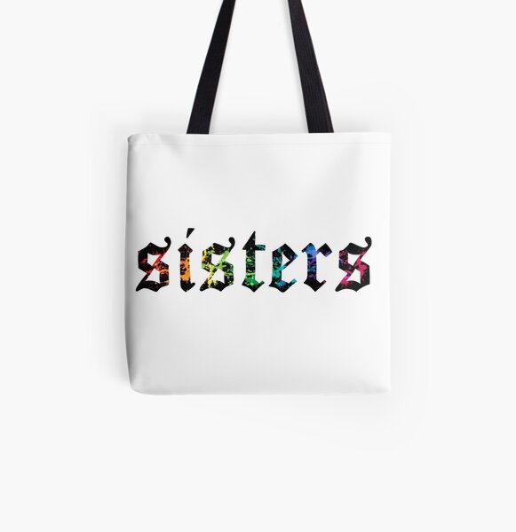 James Charles - Sisters Paint Splatter (White) All Over Print Tote Bag