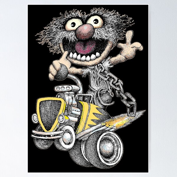 Item preview, Hot Rod Animal designed and sold by linden lorenson.