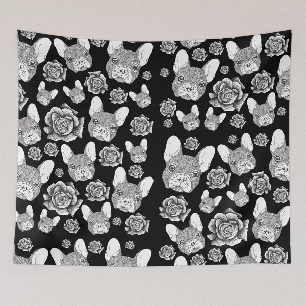 Item preview, French-Bulldogs designed and sold by Flower Magic .