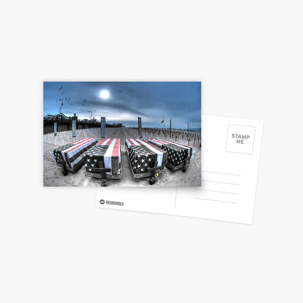 Beachside Memorial Postcard