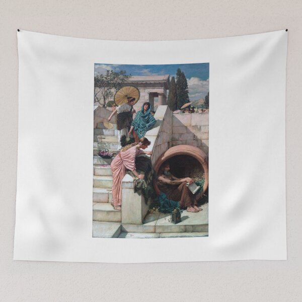 Item preview, Diogenes (Waterhouse) designed and sold by ArtHistorical.
