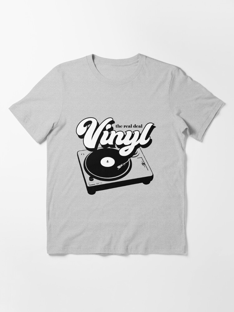 Vintage Turntable Minimalistic Aesthetic Graphic T-Shirt Unisex