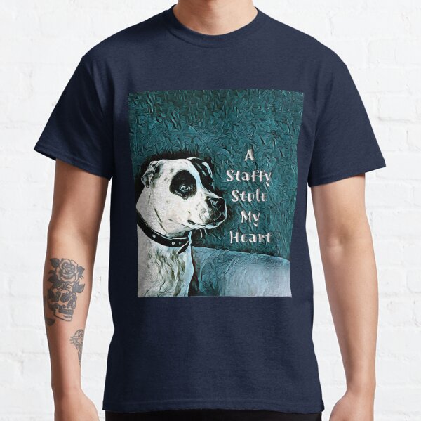 Item preview, "A Staffy Stole My Heart" - Bullies Rule designed and sold by BulliesRule.