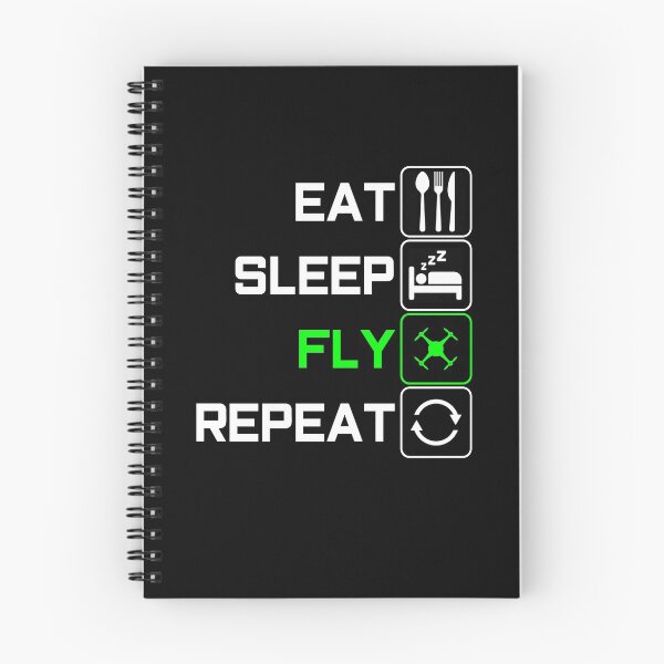 Item preview, Dronen flies eat sleep designed and sold by 4tomic.
