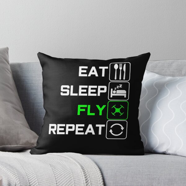 Item preview, Dronen flies eat sleep designed and sold by 4tomic.