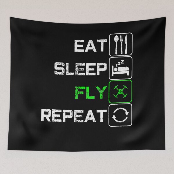 Item preview, Drones fly shirt designed and sold by 4tomic.
