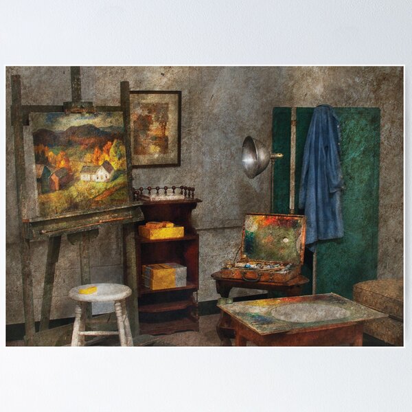 Item preview, Painter - The Artists Studio designed and sold by Mike Savad Photography.