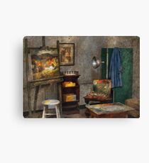 Painter - The Artists Studio Canvas Print
