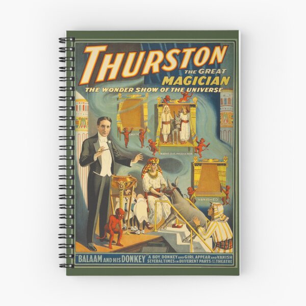 Item preview, Thurston the Great Magician - Balaam and his Donkey designed and sold by HeyPrestoArt.