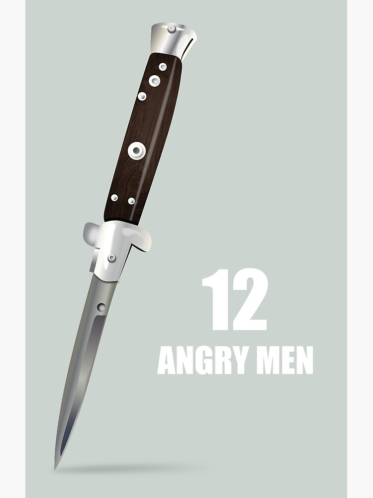 12 Angry Men - Alternative Movie Poster by MoviePosterBoy