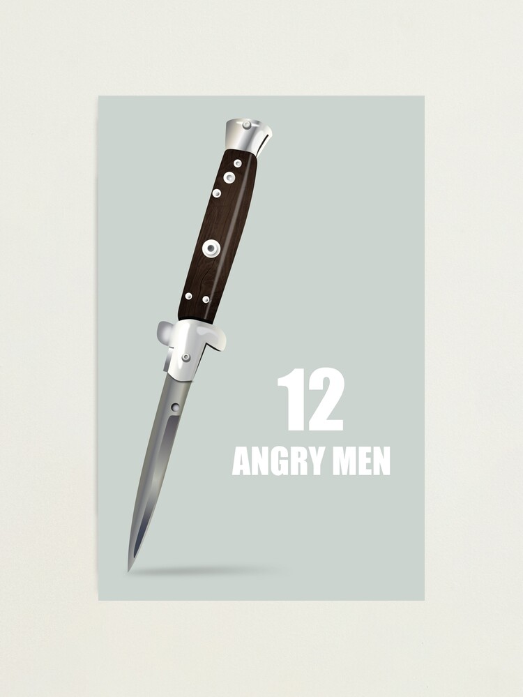 Alternate view of 12 Angry Men - Alternative Movie Poster Photographic Print