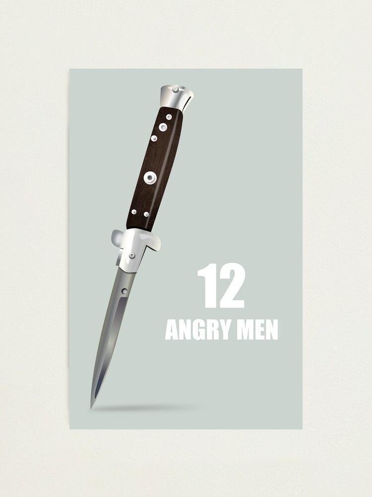 Alternate view of 12 Angry Men - Alternative Movie Poster Photographic Print
