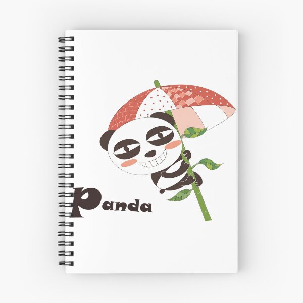 Item preview, Cute Panda With Umbrella designed and sold by leen12 Art Designs Prints.