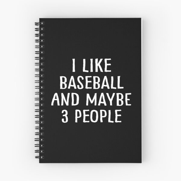 Item preview, I Like Baseball and Maybe 3 People designed and sold by teesaurus.