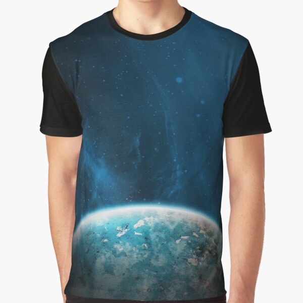 TooLoud Solo Jellyfish Watercolor Dark Muscle Shirt