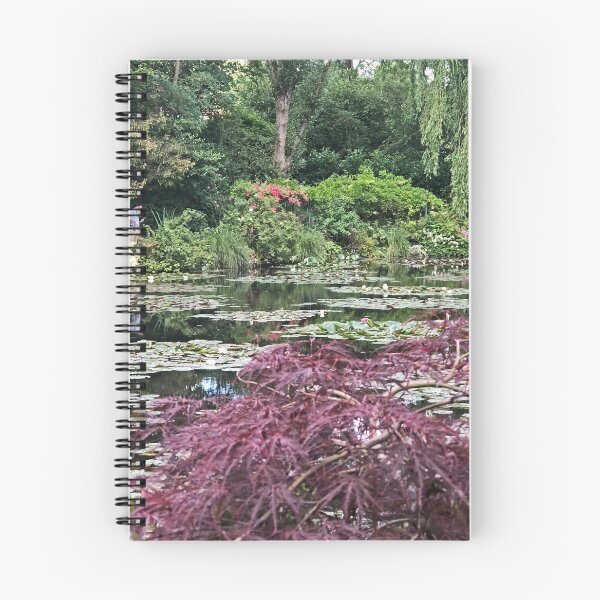 Item preview, Monet's Magical Pretty Pond with Maroon designed and sold by KazM.