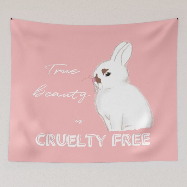 Item preview, Cruelty-free Bunny (Pastel Pink) designed and sold by artmoonist.