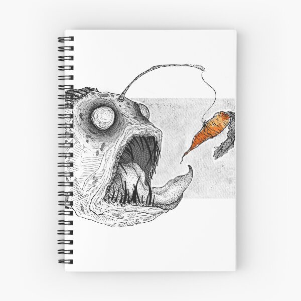 Item preview, Angler fish designed and sold by martasketches.