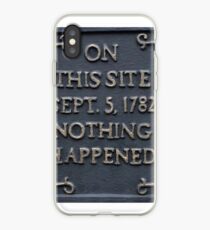 On This Site...Nothing happened! iPhone Case