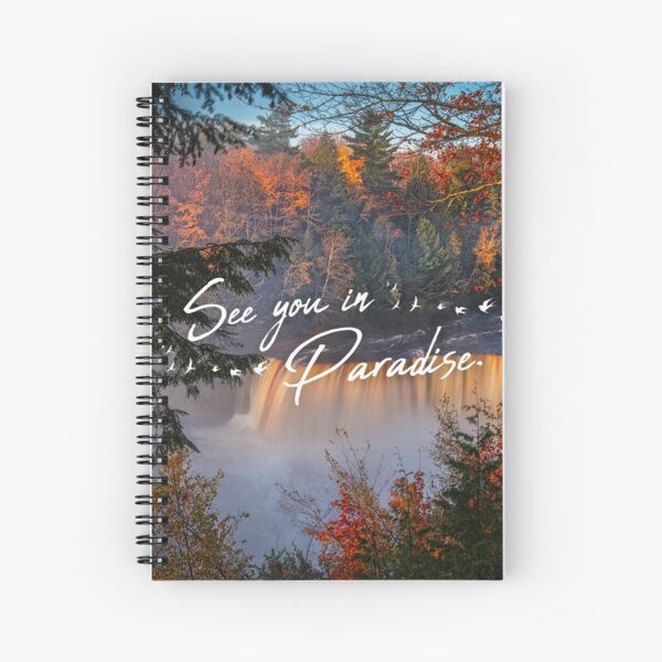 Nos vemos en el paraíso Cuaderno de espiral