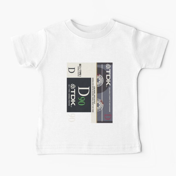 Classic Music Cassettes - TDK D90 Baby T-Shirt