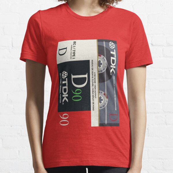 Classic Music Cassettes - TDK D90 Essential T-Shirt