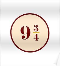 Platform 9 3/4 Poster