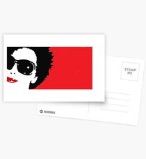 Red anais Postcards