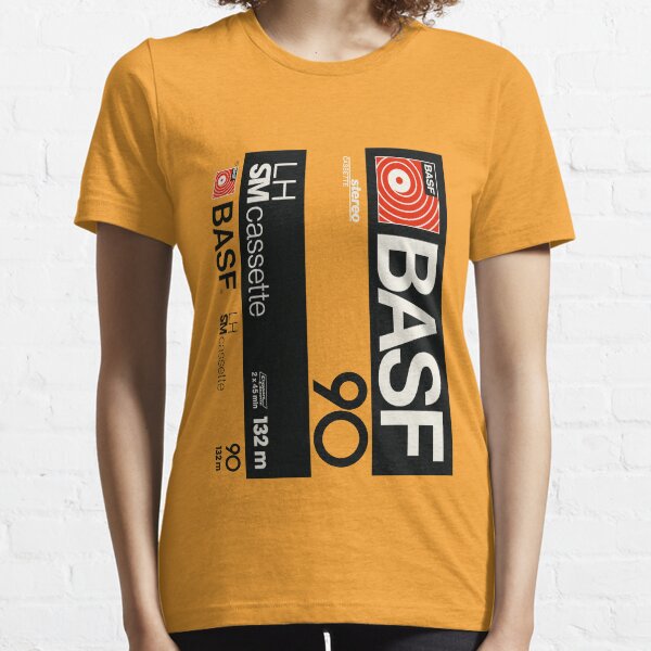 Classic Music Cassettes - BASF LH90 Essential T-Shirt