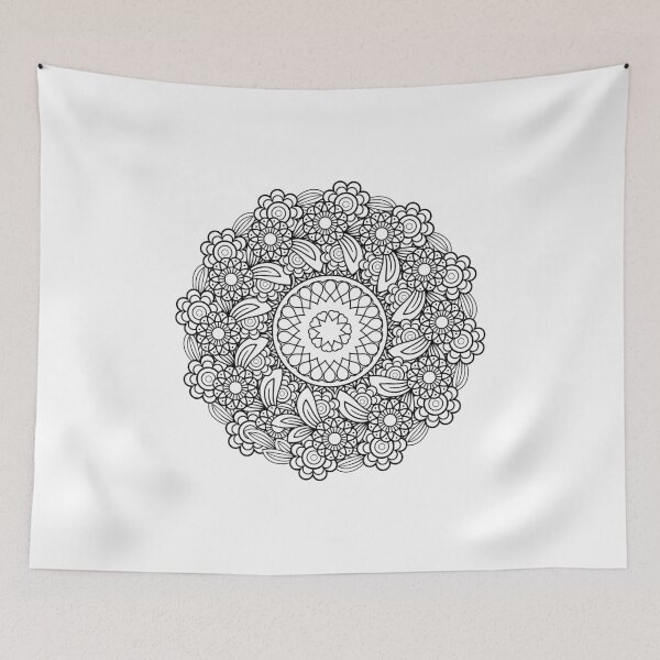Item preview, Floral Mandala designed and sold by Dv-Design.