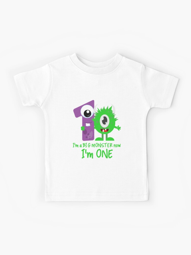 little monster 1st birthday shirt