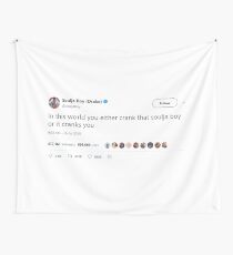 Soulja Boy Tweet Wandbehang