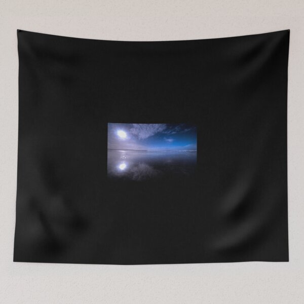 Item preview, Woolacombe Beach in Blue  designed and sold by hawkie.