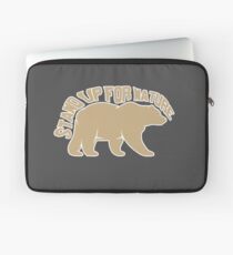 conservation bear grizzly nature lover Laptop Sleeve