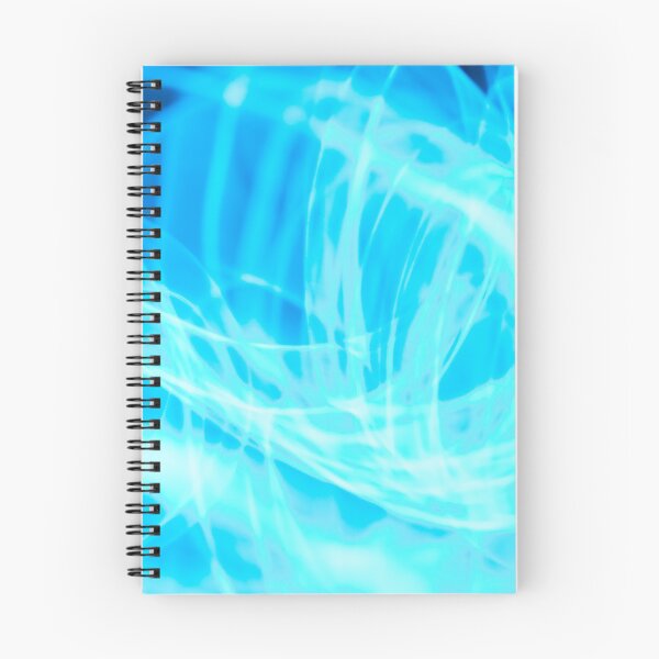 Item preview, Chaos blue glowing abstract curved lines designed and sold by Maor Winetrob.