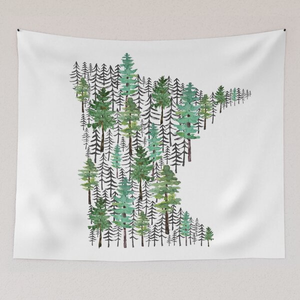 Item preview, Minnesota Forest designed and sold by GreatLakesLocal.