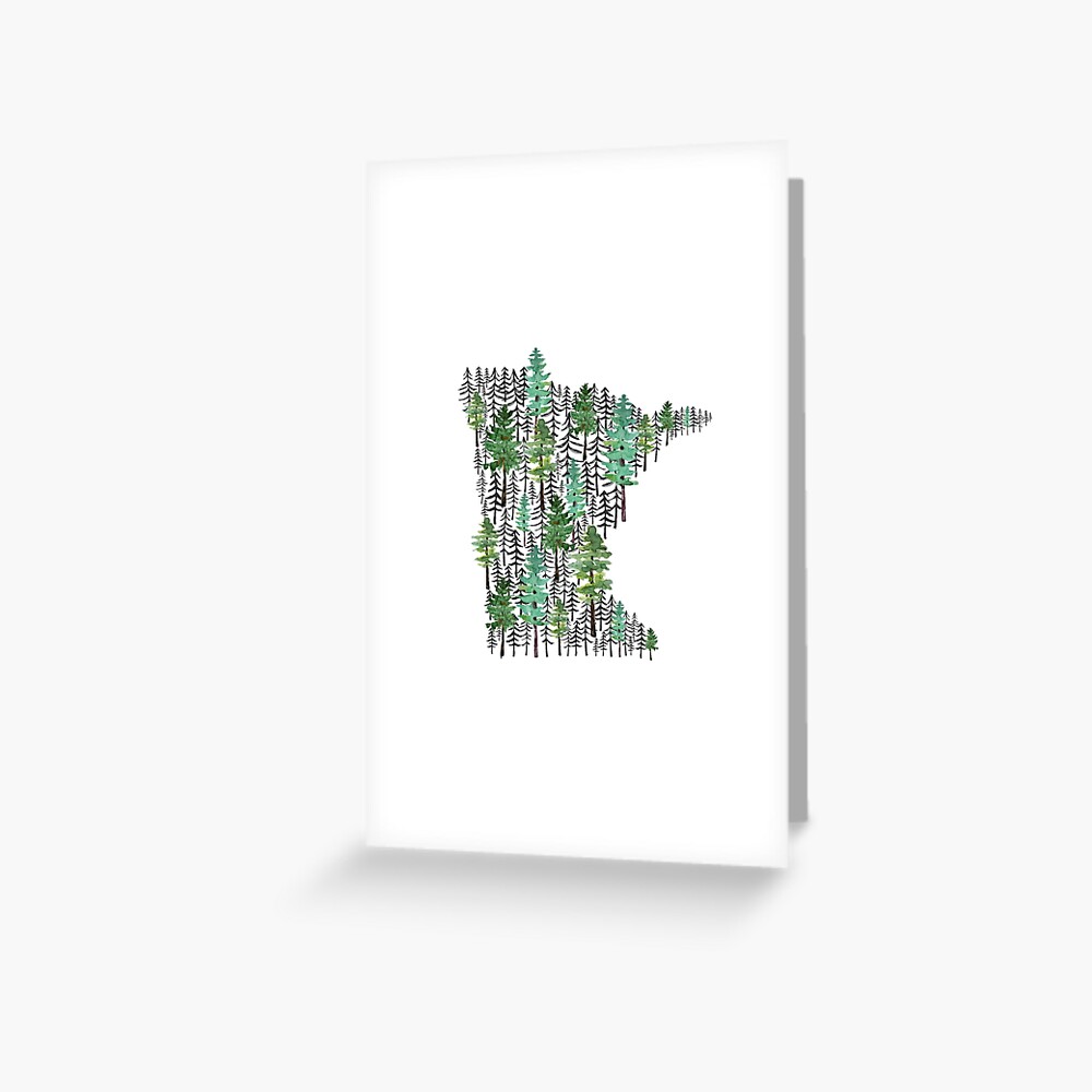Minnesota Forest Greeting Card