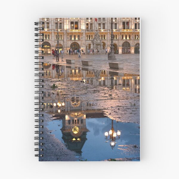 Item preview, Trieste. Piazza Unità after an heavy rain designed and sold by Pino 'Delfino' Esposito.