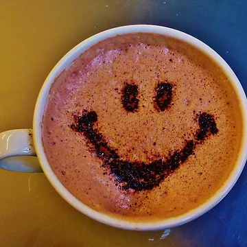 Artwork thumbnail, Happy cup by Frugal Mr B