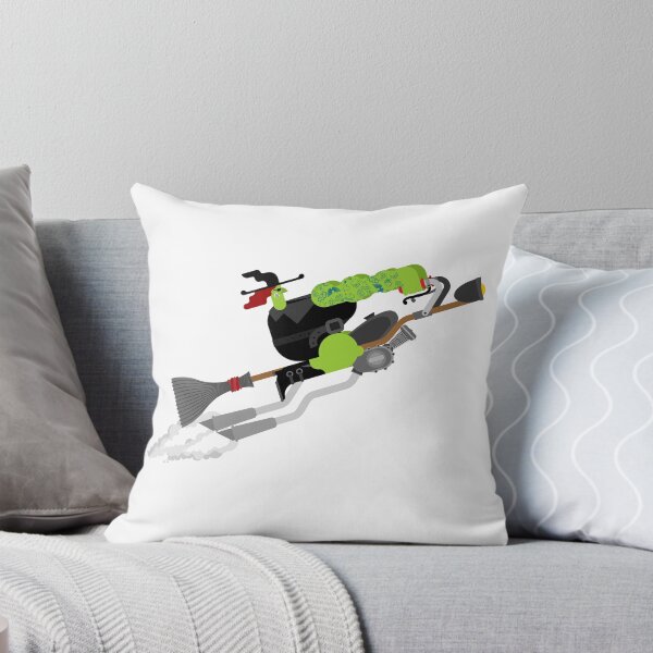 Item preview, Witch on racing broom. Broomstick Speeding turbo. Halloween designed and sold by Rinoceratos.