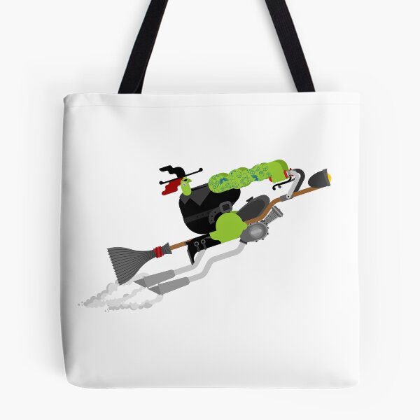 Item preview, Witch on racing broom. Broomstick Speeding turbo. Halloween designed and sold by Rinoceratos.
