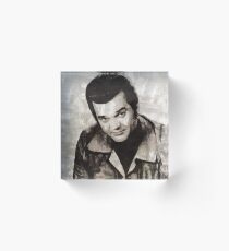 Conway Twitty, Music Legend Acrylic Block