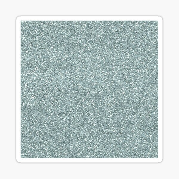 "SILVER GLITTER" Sticker by MallsD Redbubble