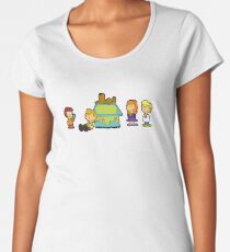 Shaggy Brown and The Scooby Crew Women's Premium T-Shirt